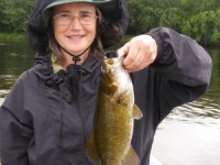 First Bass on Fly