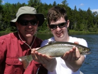 Happy Father and Son