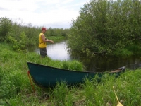 Michaud Stream via Canoe